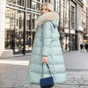 Elvira™ - Luxurious winter jacket for women - Coffee / M