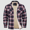 Benedikt™ | Lined checked shirt jacket