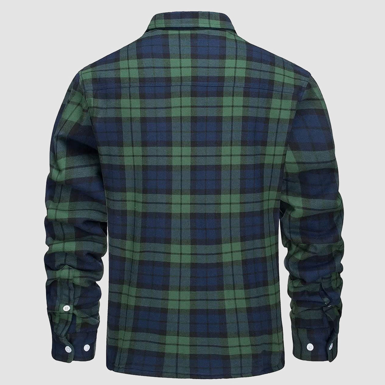 Benedikt™ | Lined checked shirt jacket