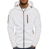 David™ | Versatile men's fleece jacket - White / S