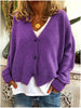 Selina™ | Chic cardigan for women - Purple / S
