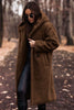 Claudine | Warm and cosy wool coat - Black / S
