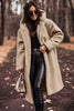 Claudine | Warm and cosy wool coat - Beige / S