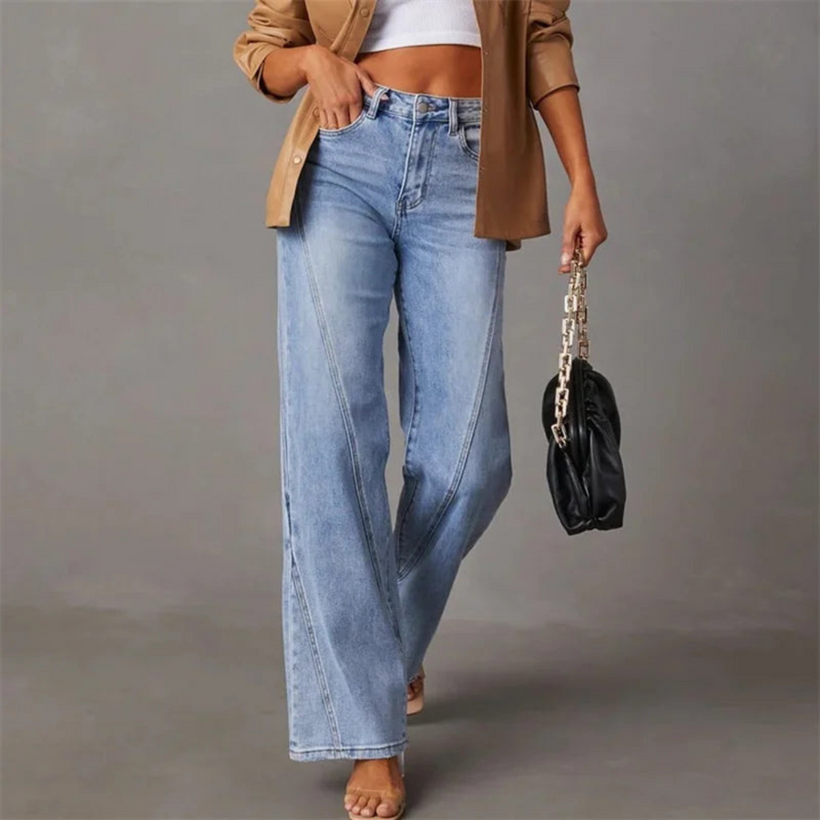 Maddy | Casual High-Waist Loose Fit Jeans