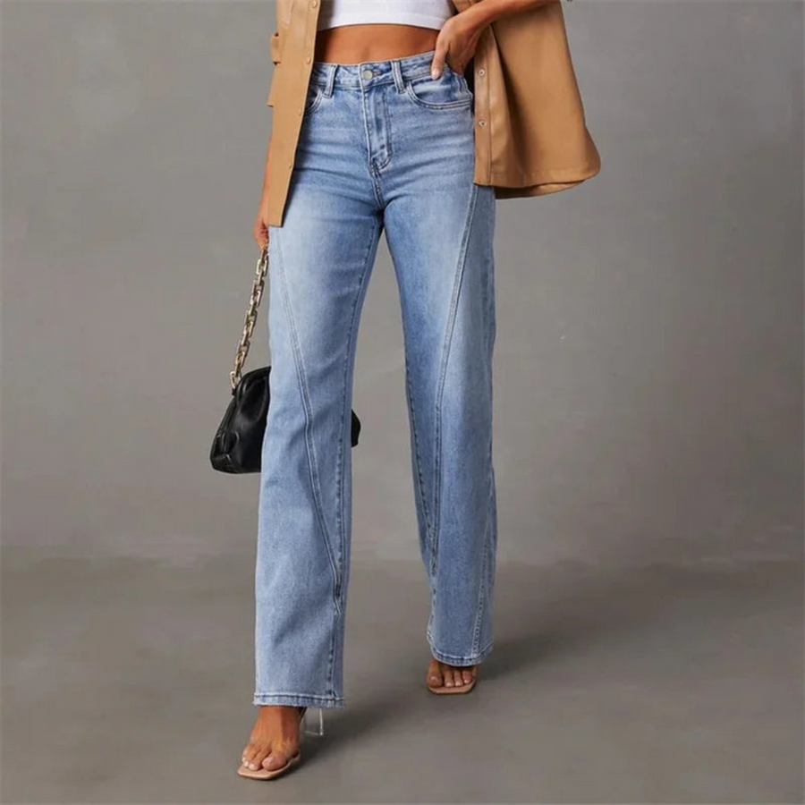 Maddy | Casual High-Waist Loose Fit Jeans