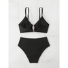 Zariah | Radiant Gold Bikini Set for Women