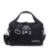 Zamira | Fashionable, stylish handbag with anti-theft protection - Black