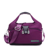 Zamira | Fashionable, stylish handbag with anti-theft protection - Purple