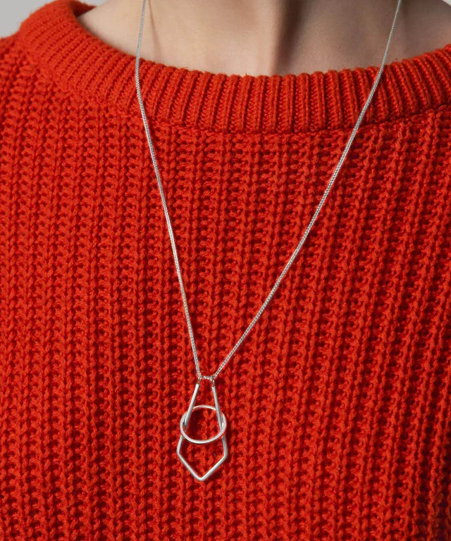 RingSafe Necklace | 50% OFF TODAY! - sieraden - V-shape / silver