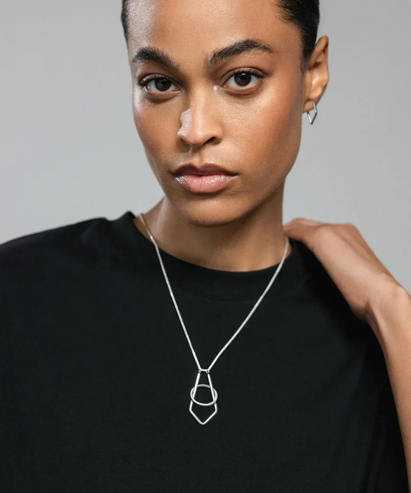 RingSafe Necklace | 50% OFF TODAY! - sieraden - V-shape / silver