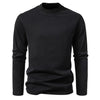 Leif™ - Classic double collar jumper - Slate grey / S