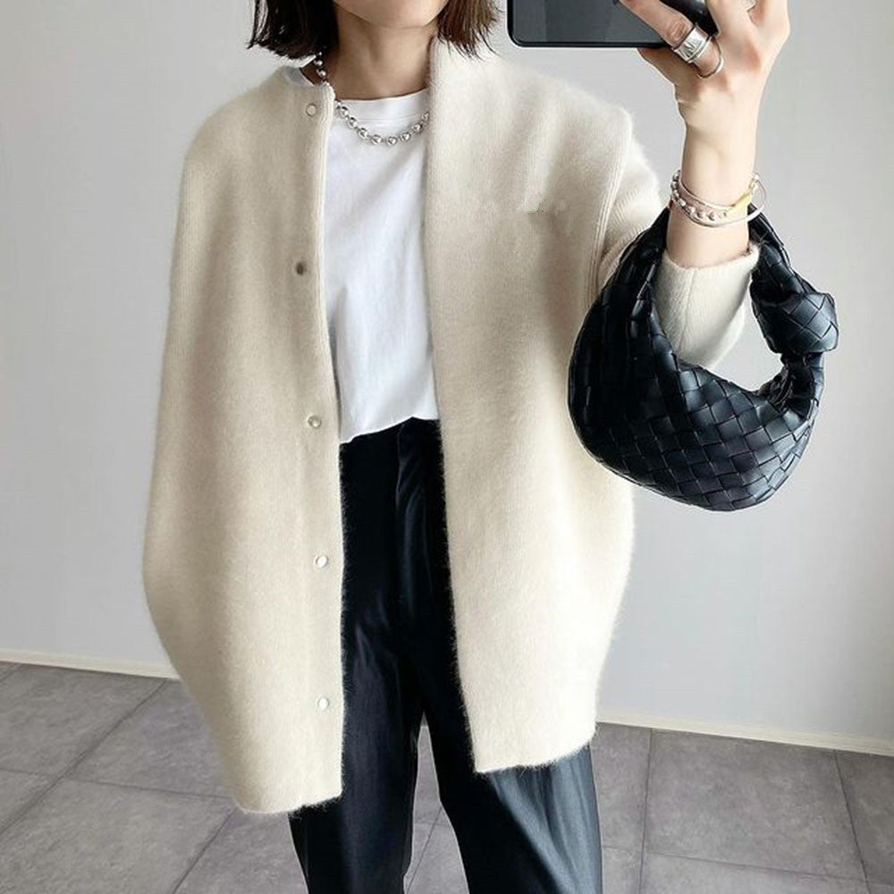 Eline | Sophisticated cardigan - Grey / XS