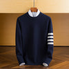 Steve | Elegant jumper - Navy blue / S