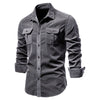 Gunther™ | Toledo shirt - charcoal grey / XS