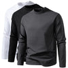 Leif™ - Classic double collar jumper - Slate grey / S