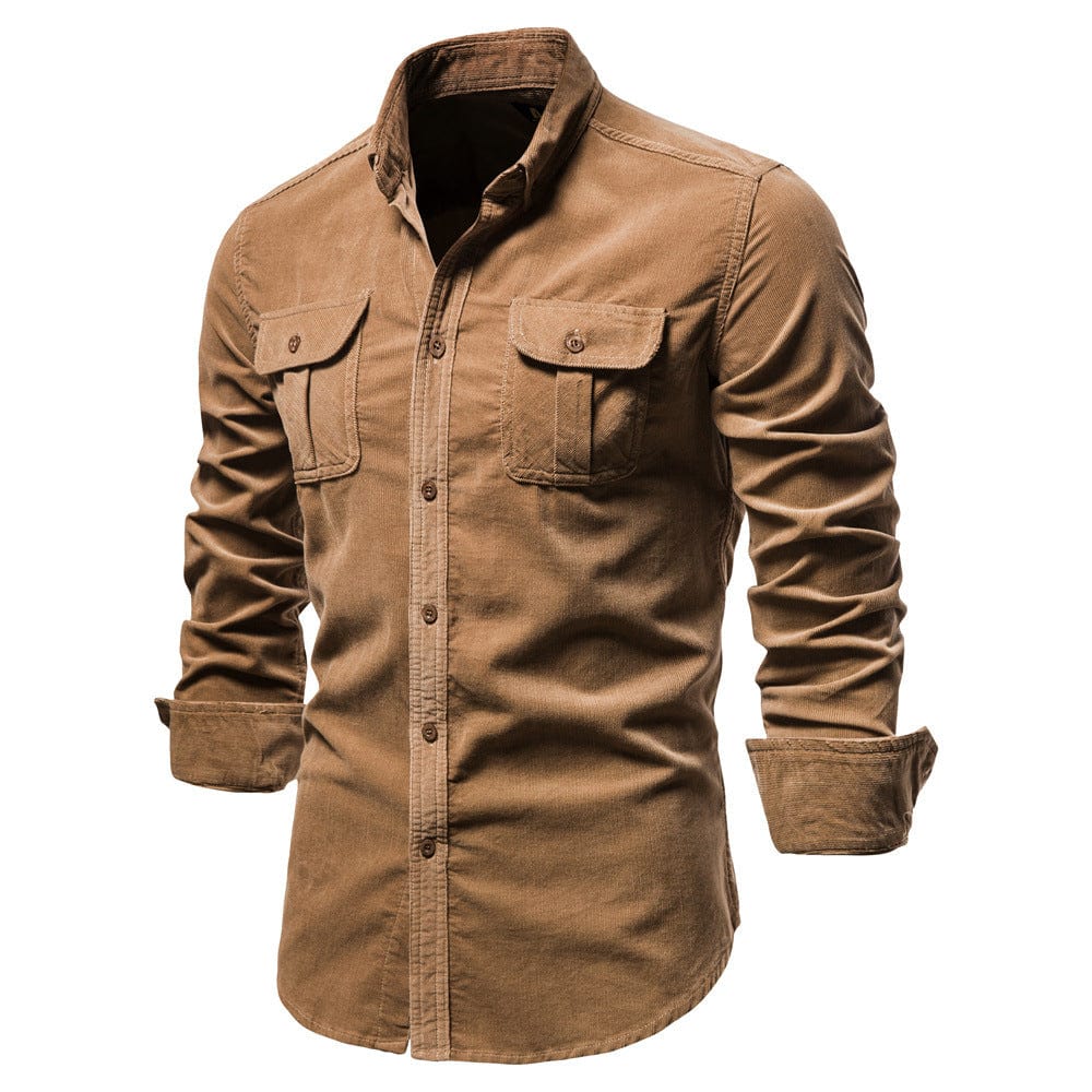 Gunther™ | Toledo Shirt - Caramel brown / XS