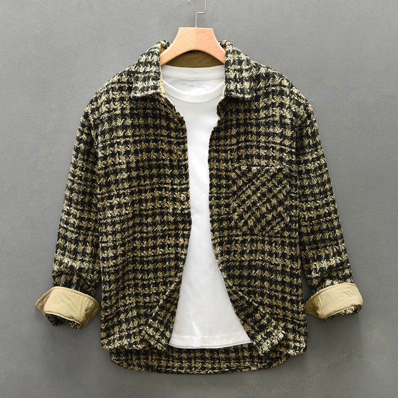 Ragnar- Cosy tweed jacket - Black / XS