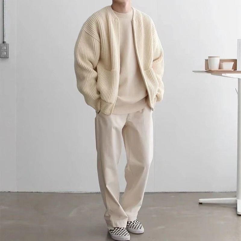 Benno™ | Elegant cardigan - Off-white / XS