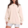 Mizari™ | Jumper with long sleeves and round neckline - Beige / S