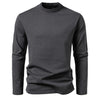 Leif™ - Classic double collar jumper - Slate grey / S