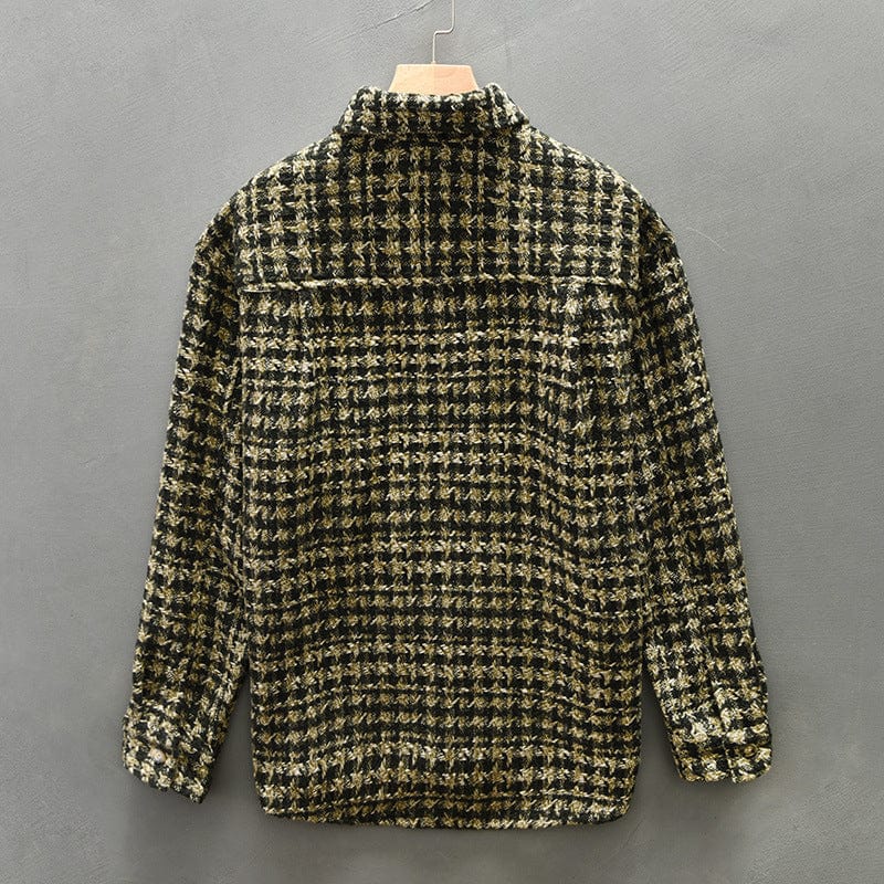 Ragnar- Cosy tweed jacket - Champagne / XS