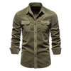 Gunther™ | Toledo shirt - Olive brown / XS