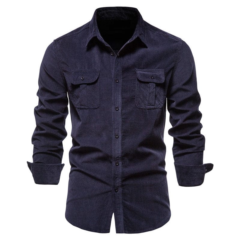 Gunther™ | Toledo shirt - Midnight blue / XS