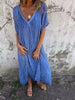 Nova | Comfortable V-Neck Dress with Loose Fit