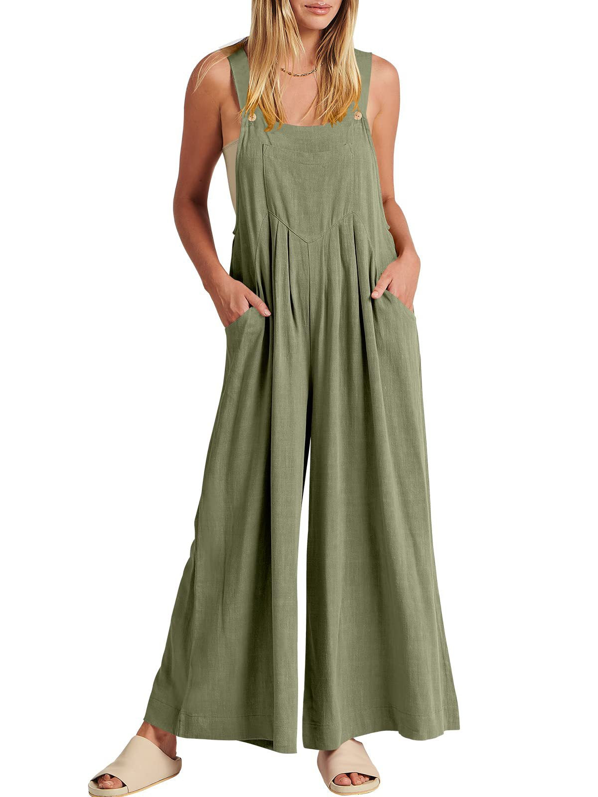 Casse | Loose-Fit Jumpsuit with Adjustable Straps