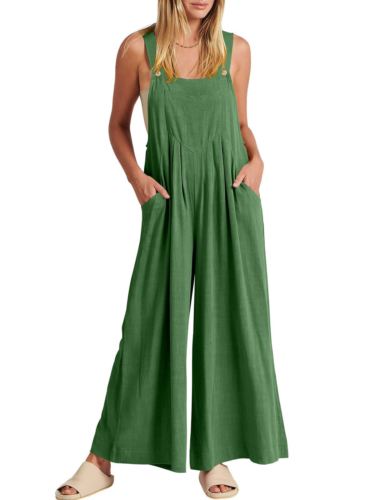 Casse | Loose-Fit Jumpsuit with Adjustable Straps