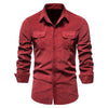 Gunther™ | Toledo shirt - Carmine red / XS