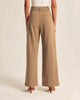 Nora | Wide ladies' trousers - Beige / S