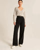 Nora | Wide ladies' trousers - Beige / S