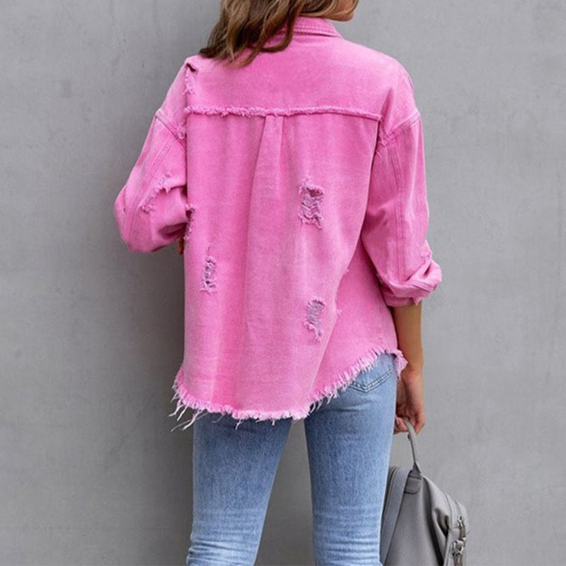 Revive | Colorful Denim Jacket