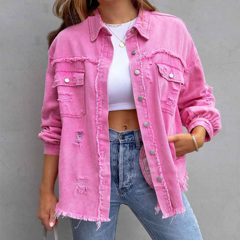 Revive | Colorful Denim Jacket