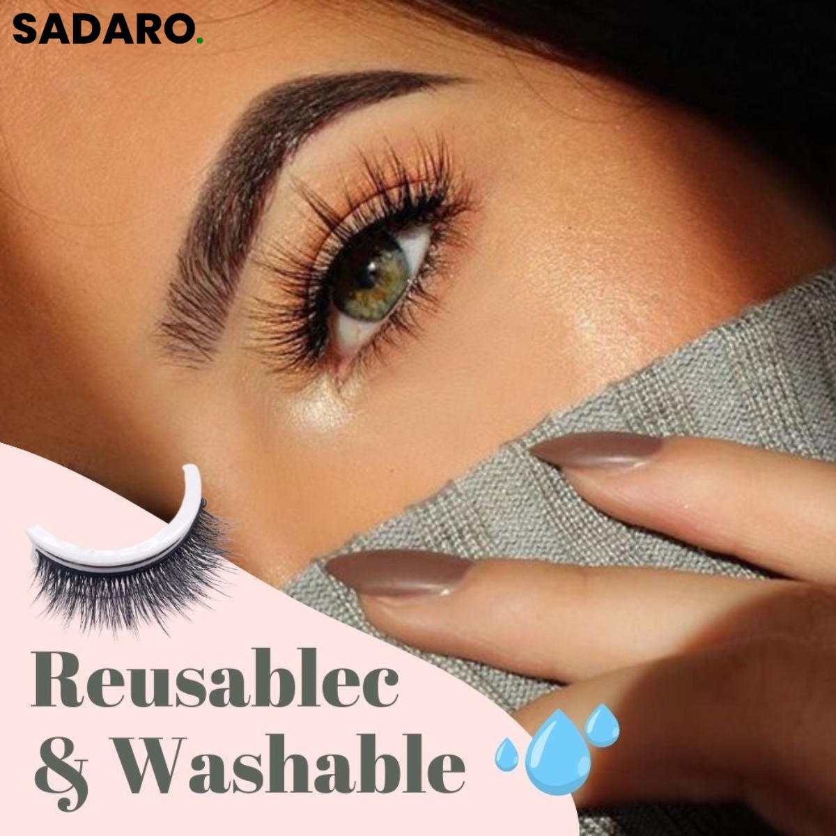 WunderWimpern™ | Self-adhesive waterproof reusable eyelashes | 1+1 FREE TODAY! - Nature 1