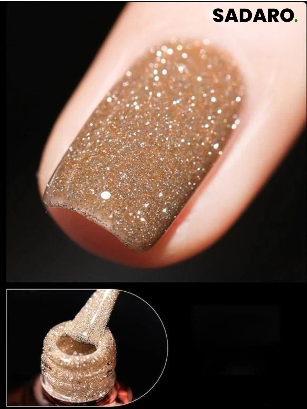 GlitzGel™ | High Density Gel Nail Polish | 1+1 FREE TODAY! - Sparkling wine