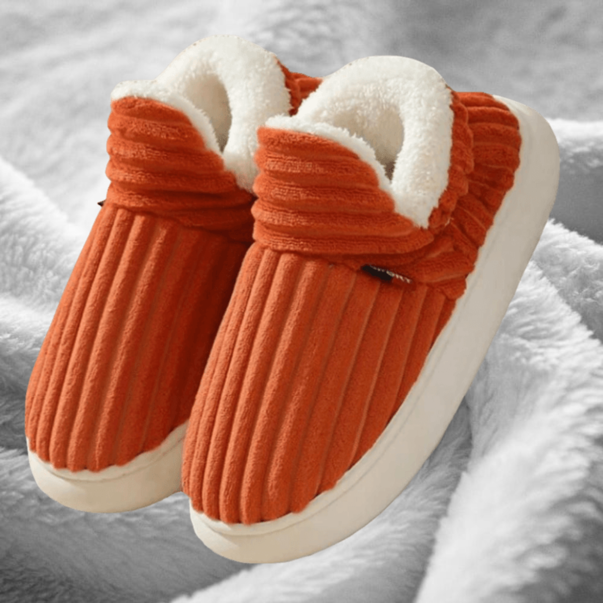 WinterCloud™ | Slippers - Warm and comfortable | Winter preparation 1+1 FREE! - cloudy375235762 - Orange / 36/37 (corresponds to 34/35)