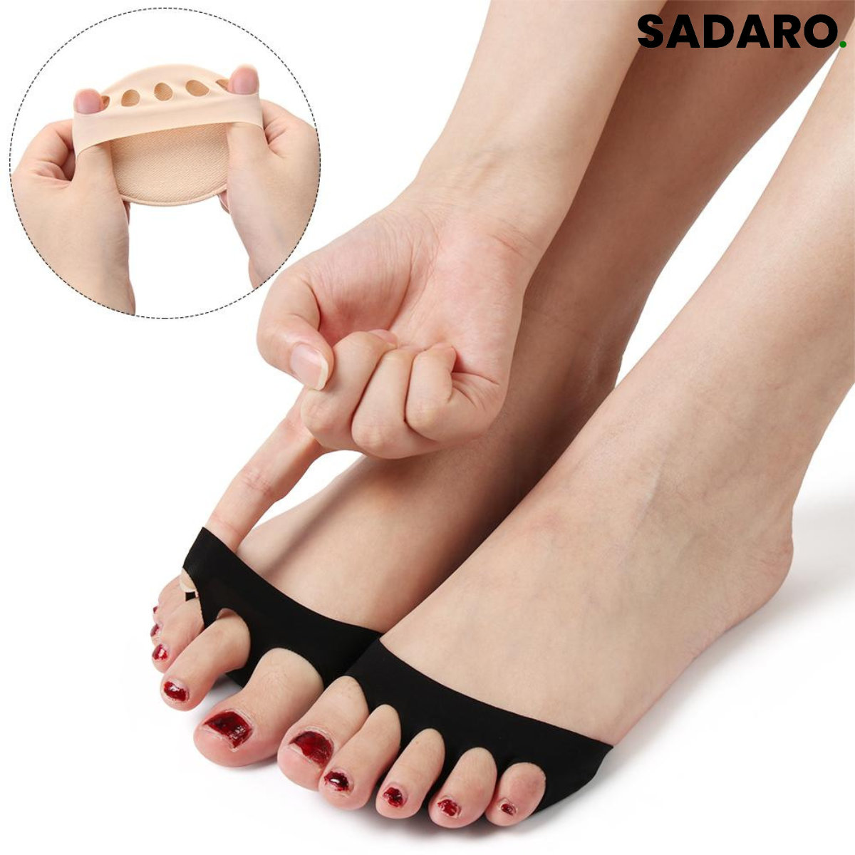 ComfortFoot™ | The Comfort Pad | BUNDLE DISCOUNT TODAY! - 0 - Black / 1 pair