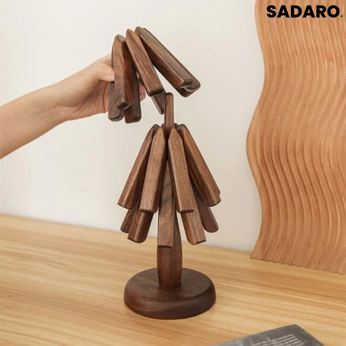 WalnutWonder™ | Artistic walnut table mat | 50% OFF TODAY! - Default Title