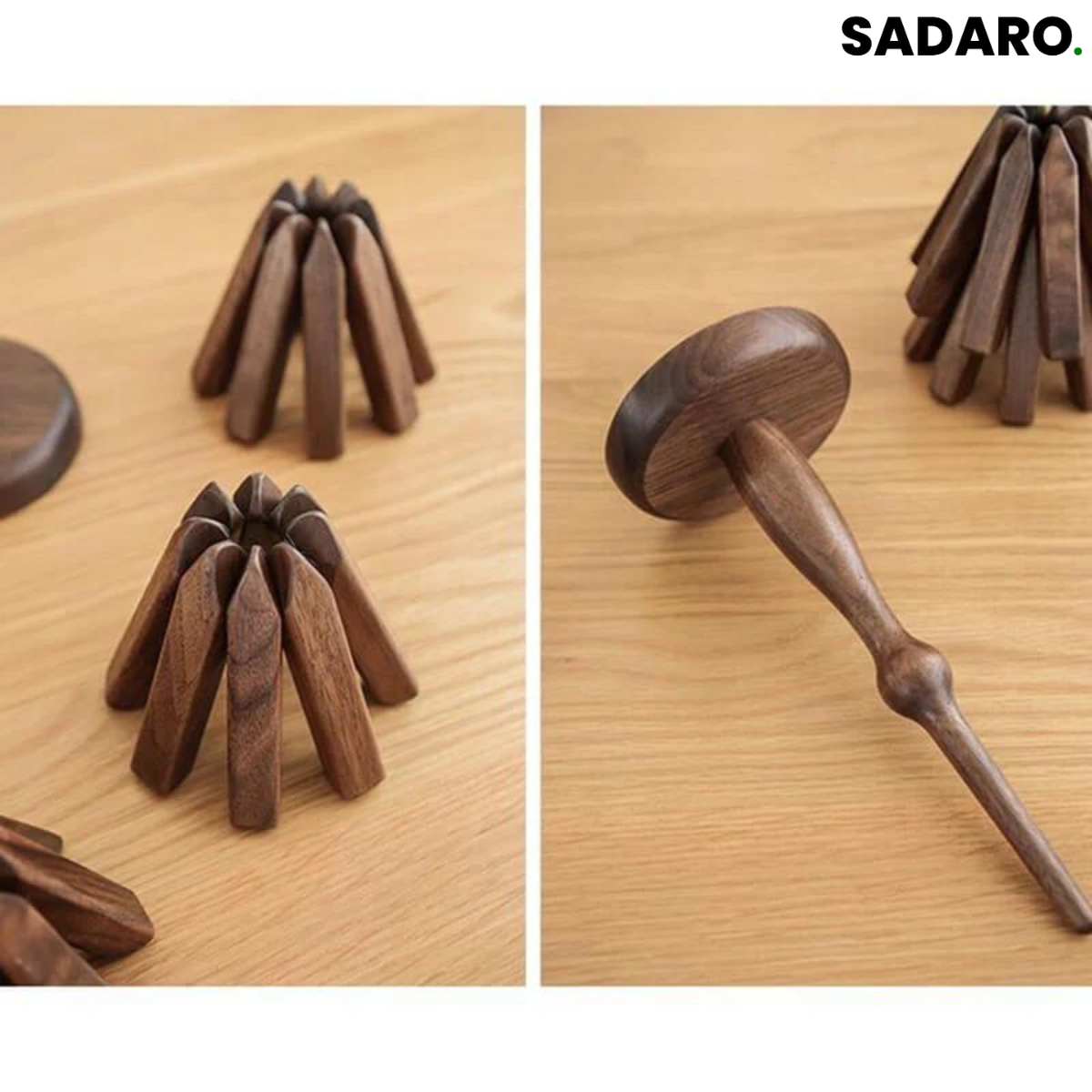 WalnutWonder™ | Artistic walnut table mat | 50% OFF TODAY! - Default Title
