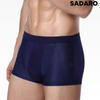 BAMBOO FIBRE BOXER SHORTS | FOR ALL DAY COMFORT | X + X FREE TODAY! - Usa - 2 + 2 FREE / Black & Blue / S