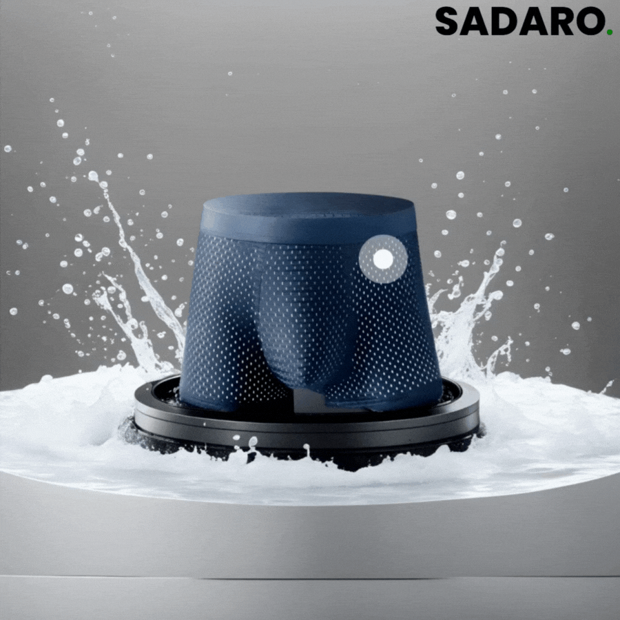 BAMBOO FIBRE BOXER SHORTS | FOR ALL DAY COMFORT | X + X FREE TODAY! - Usa - 2 + 2 FREE / Black &amp; Blue / S