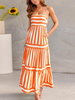 Natalia | Casual summer dress with striped pattern