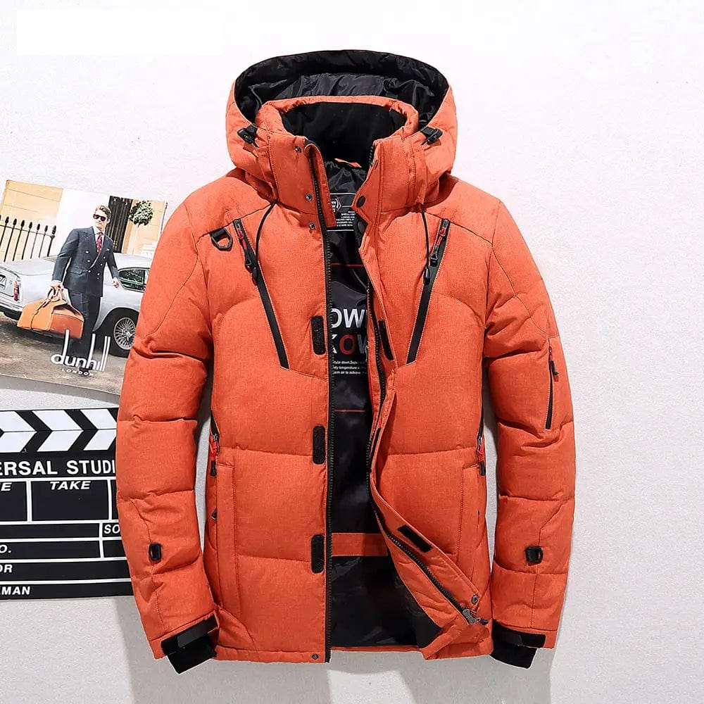 Skagen™ | Insulated Puffer Jacket | 60% OFF TODAY! - Orange / XS