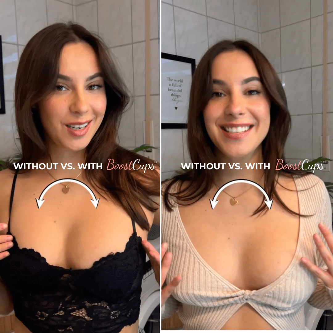 PushCups™ | Push-up pads | 1 + 1 for free - Vanilla / A Cup