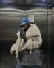 Melodie™ - Warm faux fur coat - Dames Jas - Light beige / XS