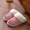 SnuggleFeet™ - Warm women's slippers - Pink / 36-37