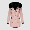 Luana™ | Fur-lined winter jacket - Winter Coats - Pink / XXS
