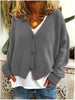 Selina™ | Chic cardigan for women - Grey / S